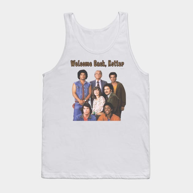 Welcome Back Kotter Tank Top by Moulezitouna